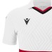 CHARON ECO SHIRT WHT/RED/BLK SS