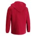 ELBRUS FULL LENGTH ZIP RAINJACKET RED/DRED