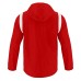 SARANSK FULL ZIP WINDBREAKER RED/WHT
