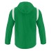 SARANSK FULL ZIP WINDBREAKER GRN/WHT