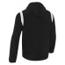 SARANSK FULL ZIP WINDBREAKER BLK/WHT
