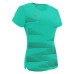 IRMA SHIRT WOMAN TURQ/BLK SS